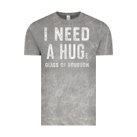 Cloud Rock I Need a HUGe Glass of Bourbon T Shirt Bourbon Gifts for Him Vintage Tee - minhPixels