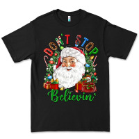 Black Don't stop believin' Premium Tee - NancyCooperArtShop