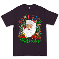 Plum Don't stop believin' Premium Tee - NancyCooperArtShop