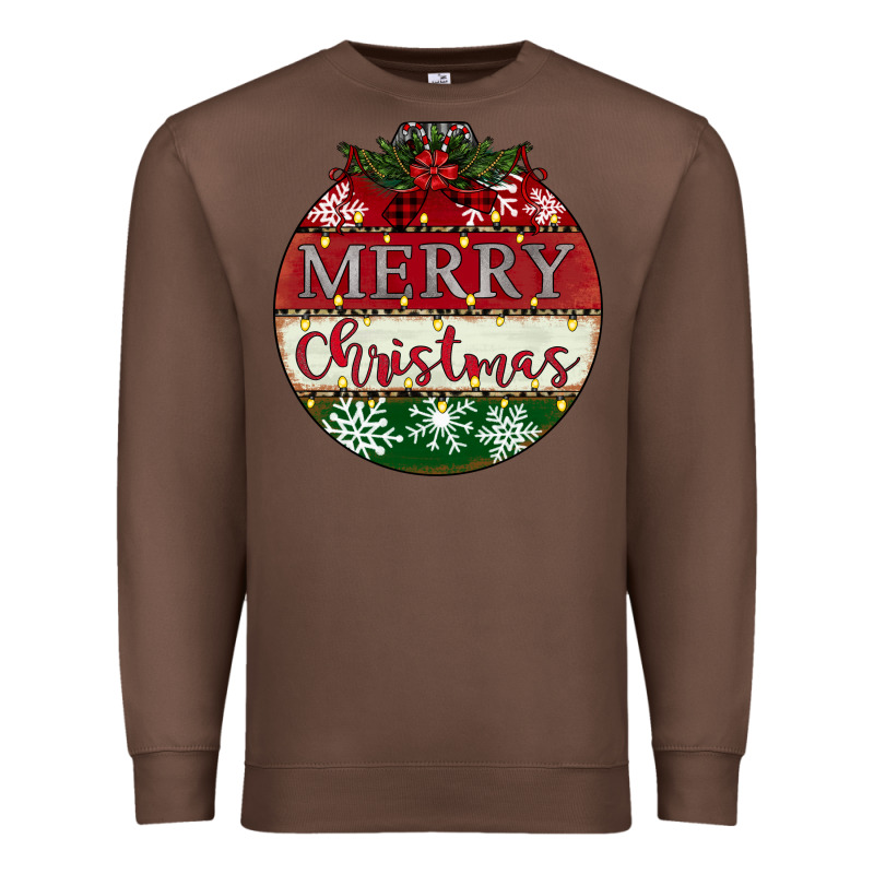 Merry Christmas Premium Sweatshirt by CowhideDigitalArt | Teevron