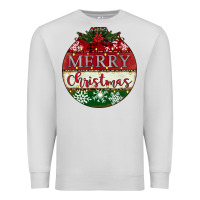Dove Grey merry christmas Premium Sweatshirt - CowhideDigitalArt