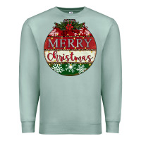 Seafoam merry christmas Premium Sweatshirt - CowhideDigitalArt