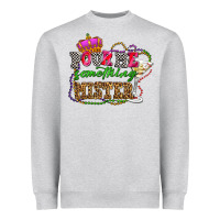 Heather Grey pour me something mister olivia Heavyweight Sweatshirt - OliviaCreatesArt