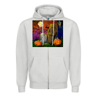 Dove Grey headstone and coffin tumbler Zipper Hoodie - BundleAndBundleShop