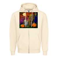 Sandshell headstone and coffin tumbler Zipper Hoodie - BundleAndBundleShop