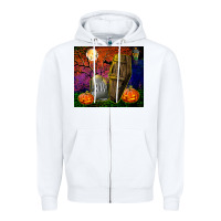 Headstone And Coffin Tumbler Zipper Hoodie | Teevron