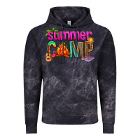Cloud Black summer camp Vintage Hoodie - NancyCooperArtShop
