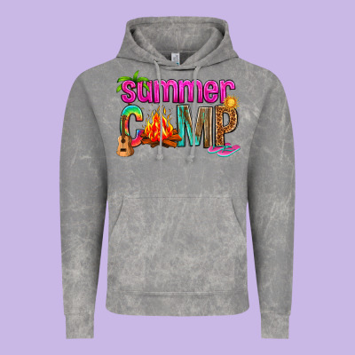 Summer Camp Vintage Hoodie Designed By Nancycooperartshop