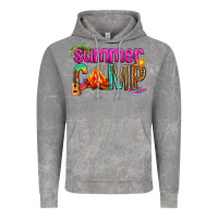 Cloud Rock summer camp Vintage Hoodie - NancyCooperArtShop