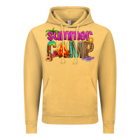 Vintage Mustard summer camp Vintage Hoodie - NancyCooperArtShop