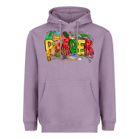 Lavender barber Heavyweight Hoodie - CowhideDigitalArt