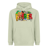 Matcha barber Heavyweight Hoodie - CowhideDigitalArt