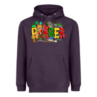 Plum barber Heavyweight Hoodie - CowhideDigitalArt