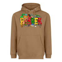 Toasted Coconut barber Heavyweight Hoodie - CowhideDigitalArt