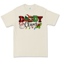 Bone Daddy Claus Santa Christmas lights and holly Premium Tee - NancyCooperArtShop