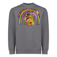 Storm mardi gras rainbow Heavyweight Sweatshirt - OliviaCreatesArt