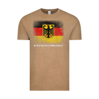 Germany German Flag Deutschland Souvenir Gift Alemania Vintage Tee | Teevron