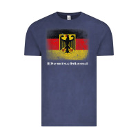 Vintage Denim Germany German Flag Deutschland Souvenir Gift Alemania Vintage Tee - minhPixels