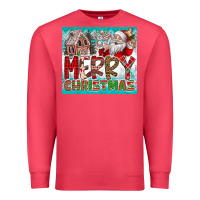 Cardinal merry Christmas Premium Sweatshirt - CowhideDigitalArt