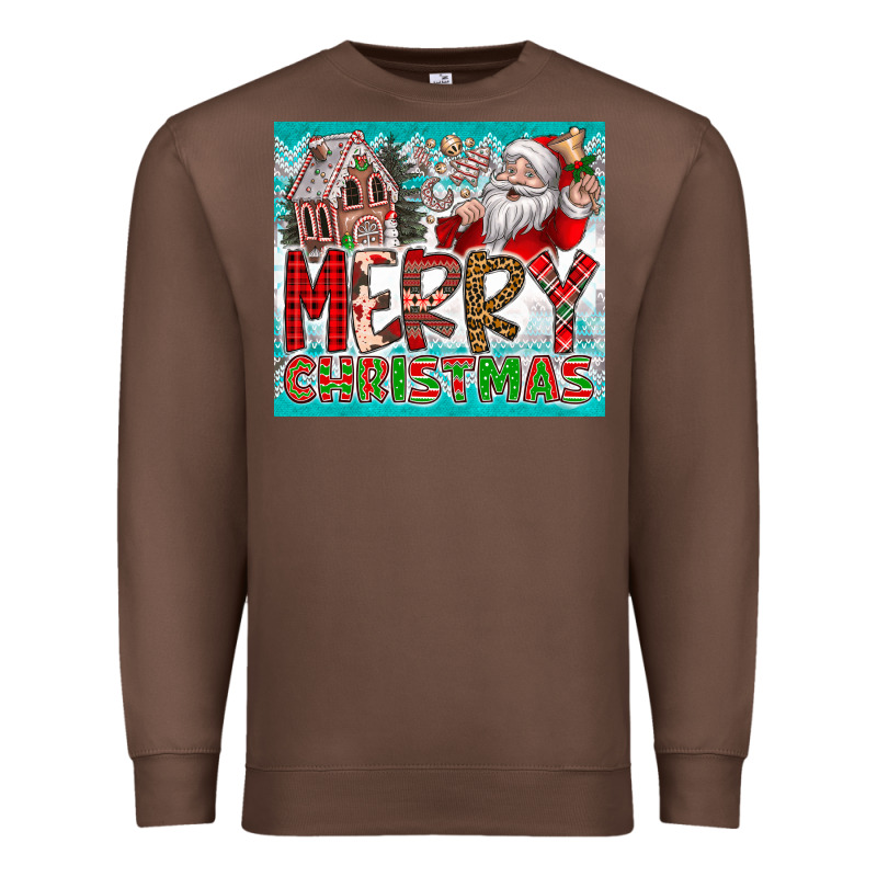 Merry Christmas Premium Sweatshirt by CowhideDigitalArt | Teevron
