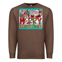 Chestnut merry Christmas Premium Sweatshirt - CowhideDigitalArt