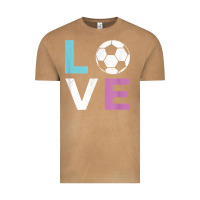 Vintage Camel Soccer Gift for Girls Women I Love Soccer Vintage Vintage Tee - minhPixels