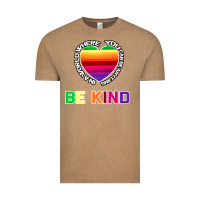 Vintage Coffee In A World Where You Can Be Anything Be Kind Shirt Vintage Tee - Bettercallsaul