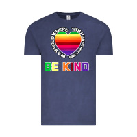 Vintage Denim In A World Where You Can Be Anything Be Kind Shirt Vintage Tee - Bettercallsaul