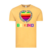 Vintage Mustard In A World Where You Can Be Anything Be Kind Shirt Vintage Tee - Bettercallsaul