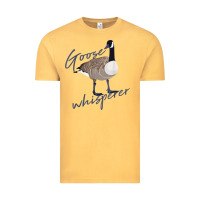 Vintage Mustard Canadian Goose Whisperer Shirt Funny Cute Bird Hunter Gift 2 Vintage Tee - minhPixels