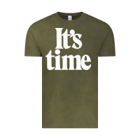 Vintage Olive its time Vintage Tee - minhPixels