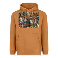 Meerkat easter pattern Heavyweight Hoodie - CowhideDigitalArt