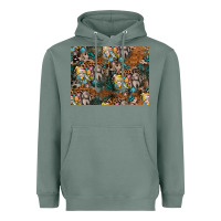 Sage easter pattern Heavyweight Hoodie - CowhideDigitalArt