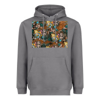 Storm easter pattern Heavyweight Hoodie - CowhideDigitalArt