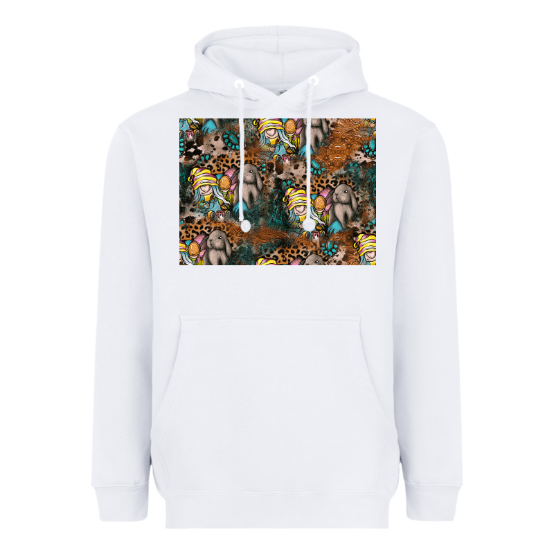 Easter Pattern Heavyweight Hoodie by CowhideDigitalArt | Teevron