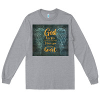 Heather Grey i have you in my heart Long Sleeve Tee - TumblerDesignByShophia