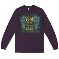 Plum i have you in my heart Long Sleeve Tee - TumblerDesignByShophia