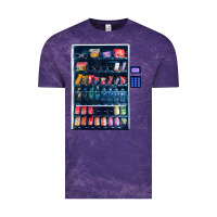 Cloud Purple Funny Costumes for Halloween Vending Machine Silvester Vintage Tee - minhPixels