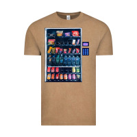 Vintage Coffee Funny Costumes for Halloween Vending Machine Silvester Vintage Tee - minhPixels