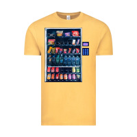 Vintage Mustard Funny Costumes for Halloween Vending Machine Silvester Vintage Tee - minhPixels