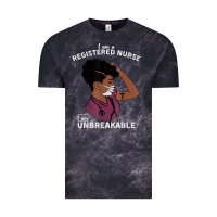 Cloud Black Registered Nurse Gift Phenomenal Black Nurse Nursing Student Vintage Tee - minhPixels