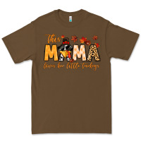 Cacao this mama loves her little turkeys Premium Tee - MaliasSmallBusiness