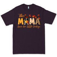 Plum this mama loves her little turkeys Premium Tee - MaliasSmallBusiness