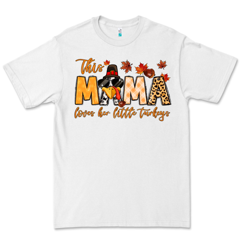 This Mama Loves Her Little Turkeys Premium Tee by MaliasSmallBusiness | Teevron