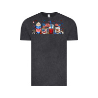 Vintage Black 4th of july coffe cups Vintage Tee - RanaPortraitStore