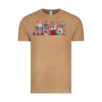 Vintage Camel 4th of july coffe cups Vintage Tee - RanaPortraitStore