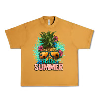 Peanut Butter Hello summer pineapple Urban Heavy Tee - NancyCooperArtShop