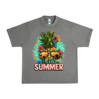Tornado Hello summer pineapple Urban Heavy Tee - NancyCooperArtShop