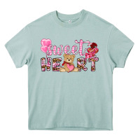 Arona sweetheart with bear Heavy Core Tee - NancyCooperArtShop