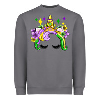Storm unicorn mardi gras olivia Heavyweight Sweatshirt - OliviaCreatesArt